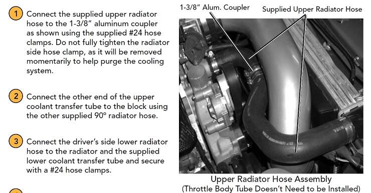 ATI MHR11I-001  - Molded Hose - 2004 GTO 21170 Upper Radiator