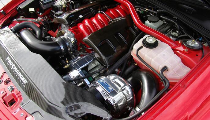 The Intercooled ProCharger tuner kit for LS1-powered 04 GTO?s produces a 50-55% power gain on stock motors running pump gas, with 7 psi of intercooled boost.