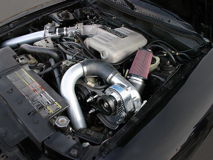 9-14 psi and 60-85% hp increase for 1994-1995 Mustang and Cobra with an ATI ProCharger