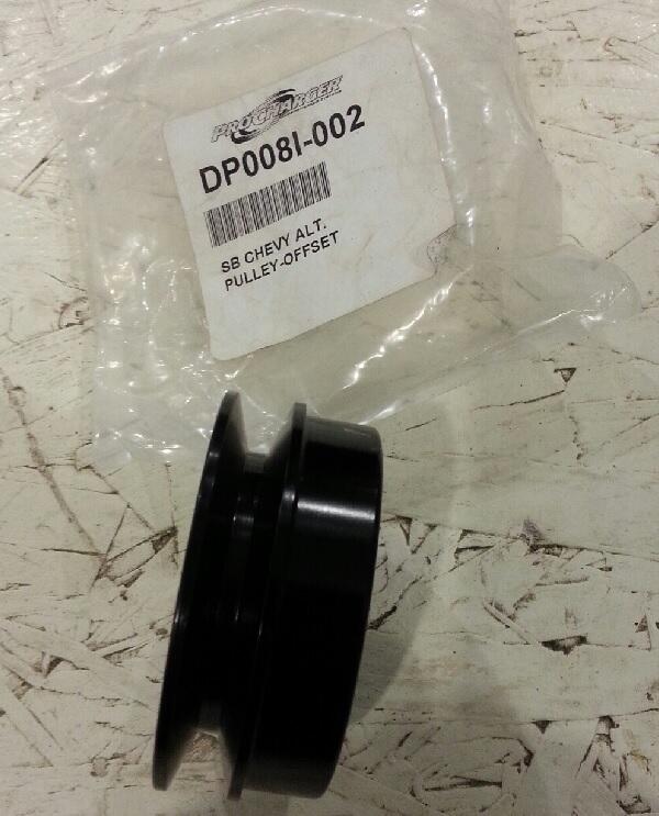 ATI DP008I002 SB Chevy Alternator Pulley Offset 2.25"