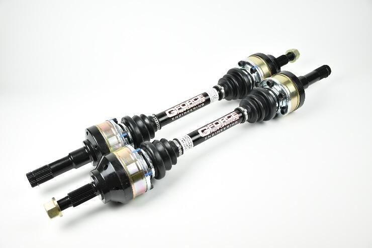GForce Engineering OUTLAW Axles are a direct replacement for factory half-shafts and are designed for cars making big power and/or with serious demands on their driveline.