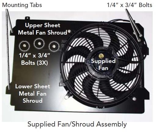 ATI MF007I-066 98-02 F Body ProCharger 16 Inch Fan