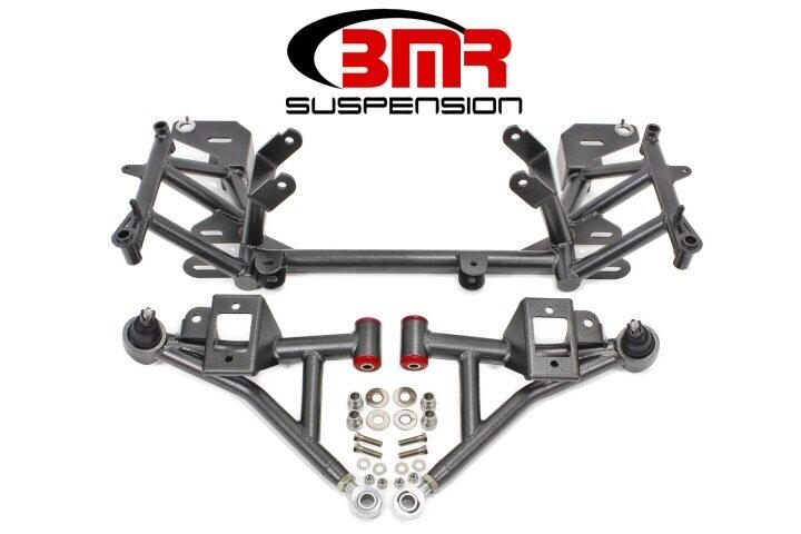 FRONT END PACKAGES
Drops up to 34 lbs. off the nose of your car and creates additional clearance for long tube headers and aftermarket turbo kits.