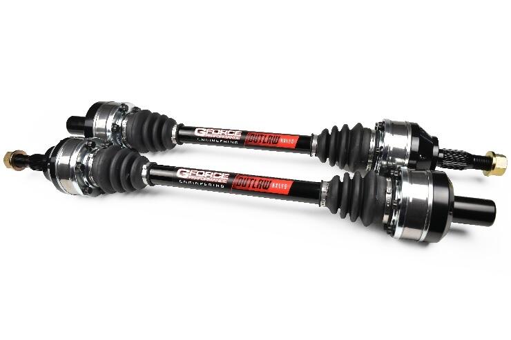 GForce Engineering OUTLAW Axles are a direct replacement for factory half-shafts and are designed for cars making big power.