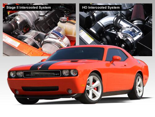 ProCharger now has two complete intercooled systems for the 6.1L HEMI Challengers