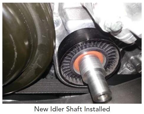 ATI AB018A-059  Idler Shaft - Stepped - 2015 Mustang GT Stage 2