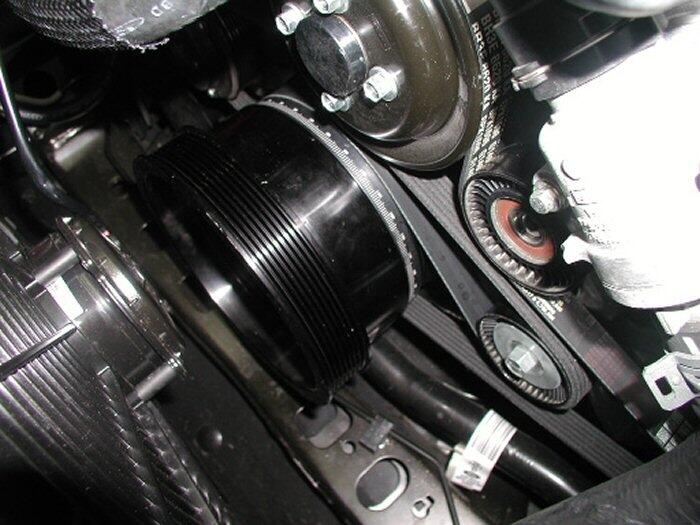 ATI 3FRDR-002 2011 MUSTANG GT 8 RIB CRANK BAG for ATI Balancer