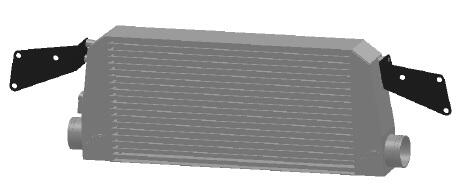 ATI AIGT1A-014 - INTERCOOLER -3 CORE 2012-15 CAMARO SS