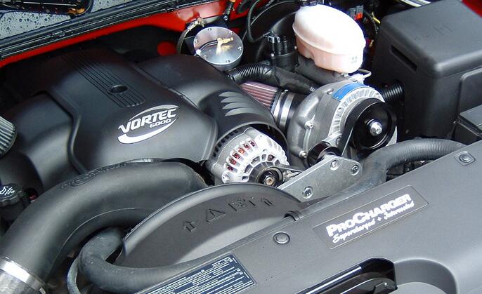 99-03 GM 4.8/5.3/6.0 HO Intercooled System with P-1SCBolt on 60 + % More Power