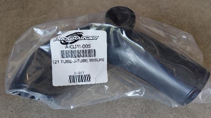 LS1 F Body ProCharger J Tube for use with the Pro-flow bypass valve