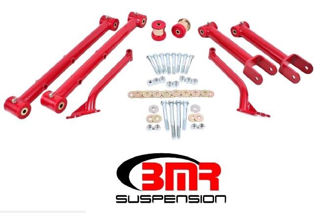 Launch harder, reduce wheel hop, and add cornering consistency on your 1978-1987 GM G-body with a Rear Suspension Kit from BMR Suspension