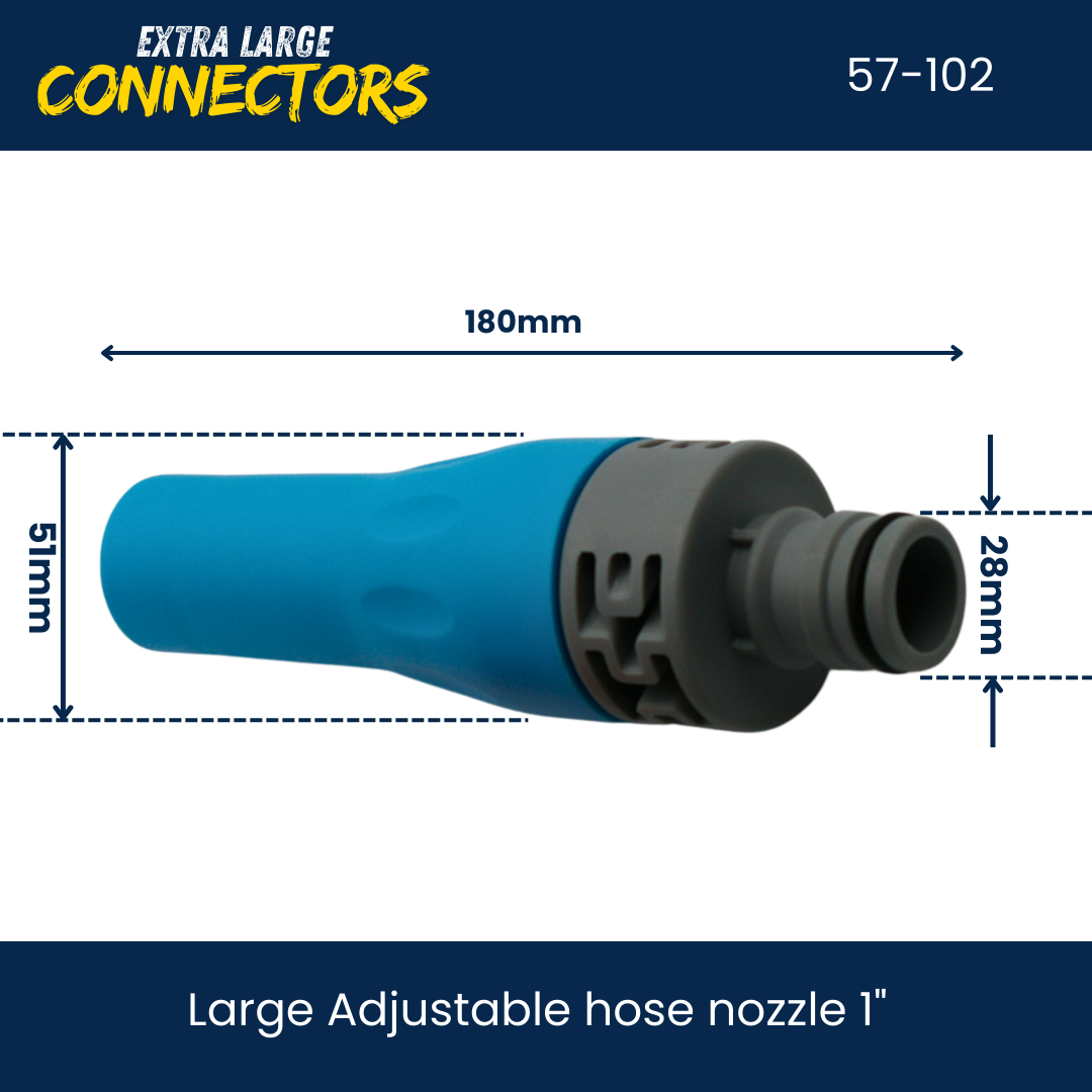 Front page for large connector with dimensions