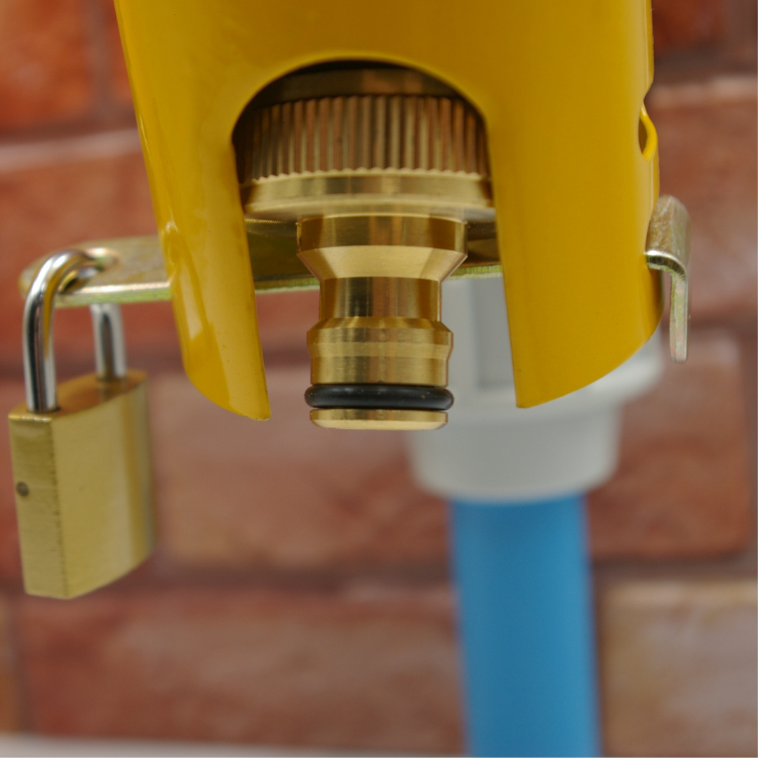 Close up of quick connector