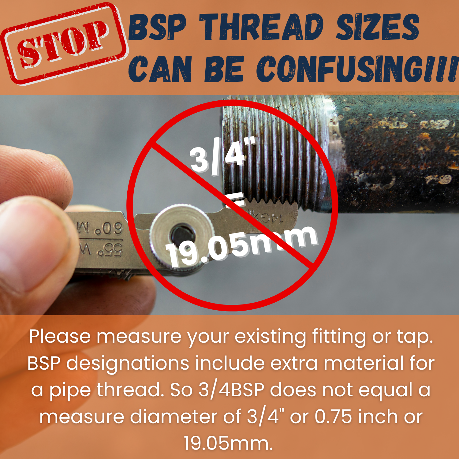 Explaination of thread sizing