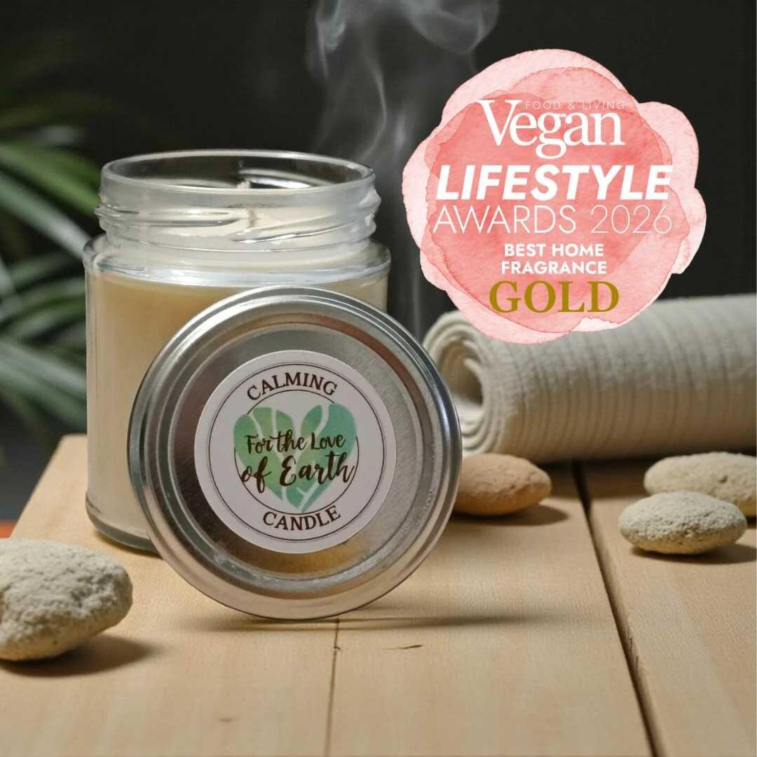 calming soya candle