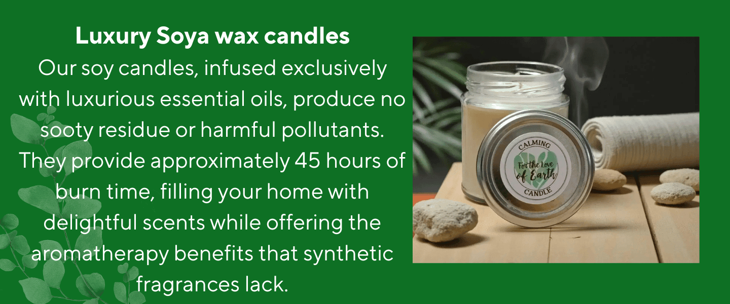 luxury soya wax candles