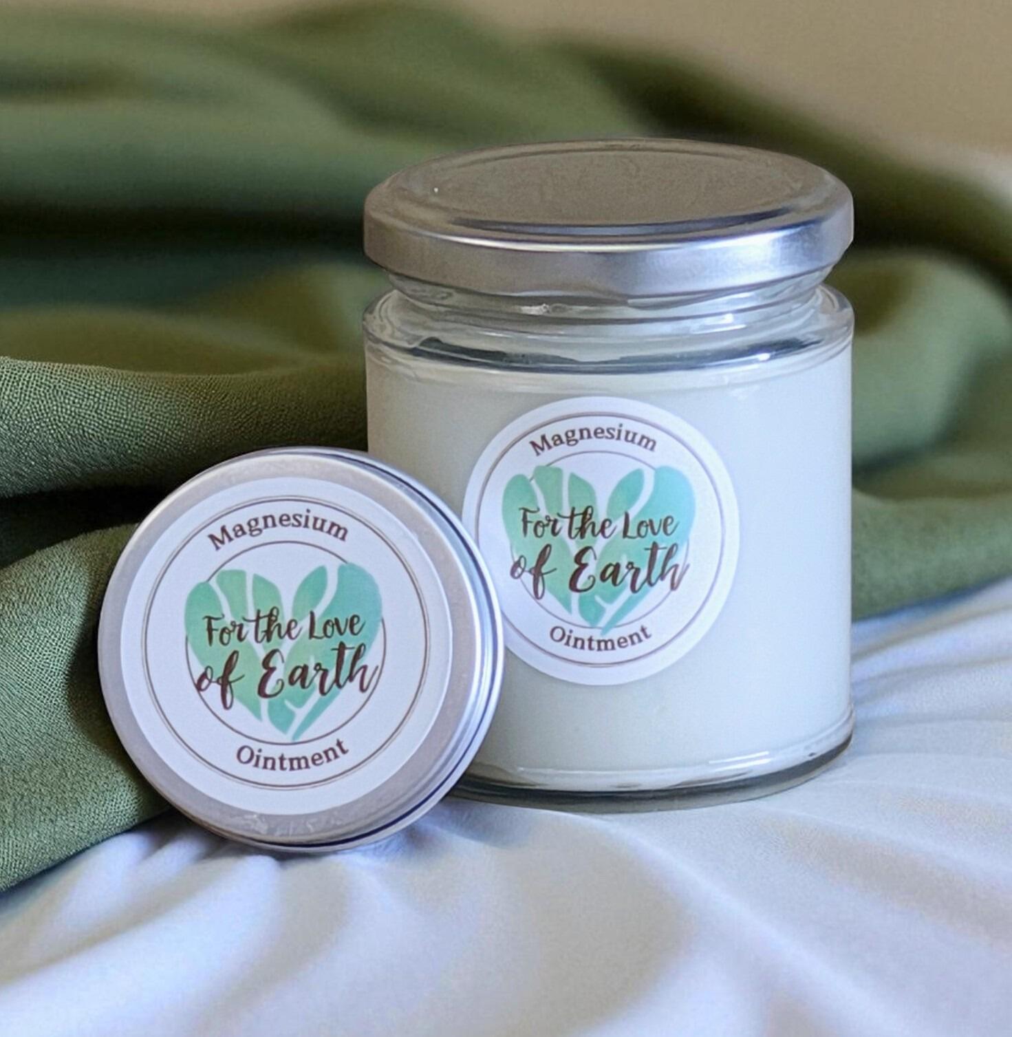 Jar of best-selling magnesium ointment