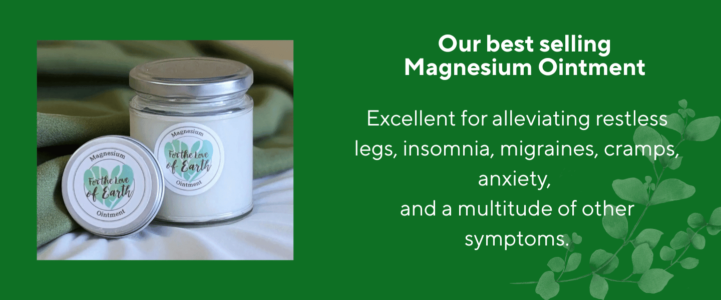 For The Love Of Earth best-selling magnesium ointment