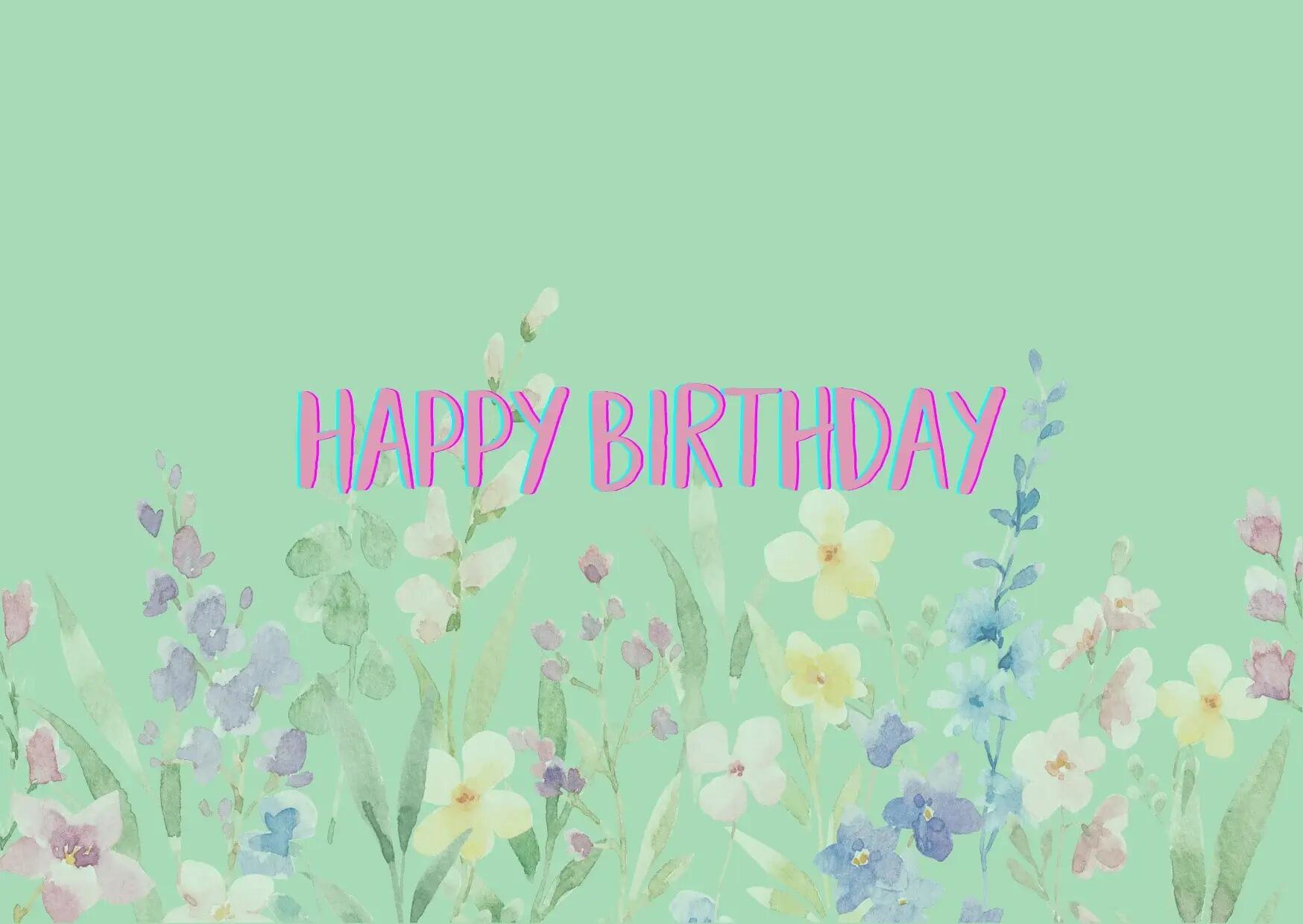 happy birthday eco-friendly gift