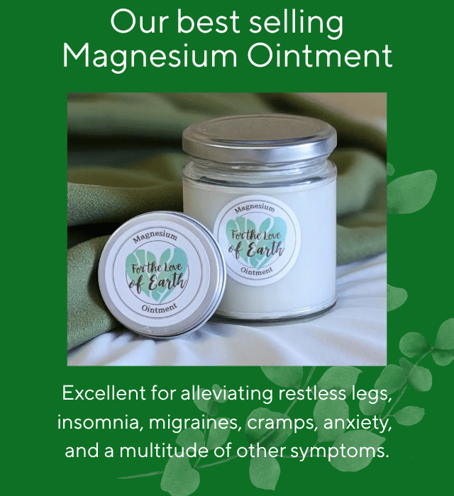For The Love Of Earth best-selling magnesium ointment
