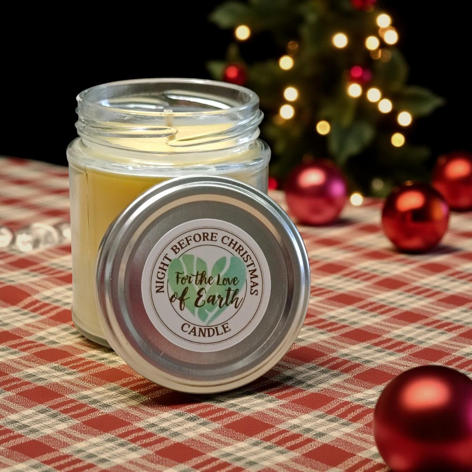 christmas soya candle