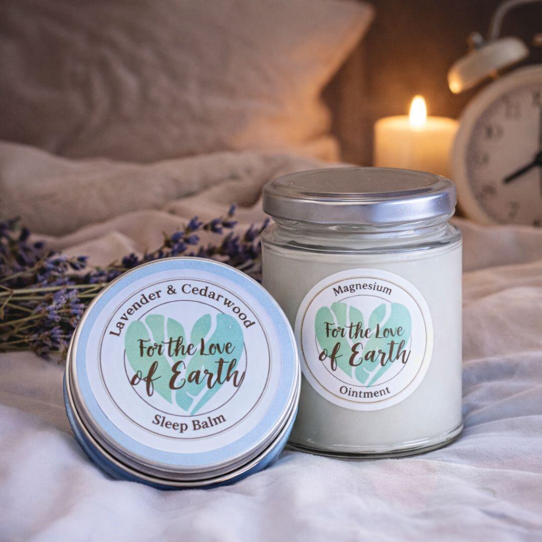natural sleep products on a duvet