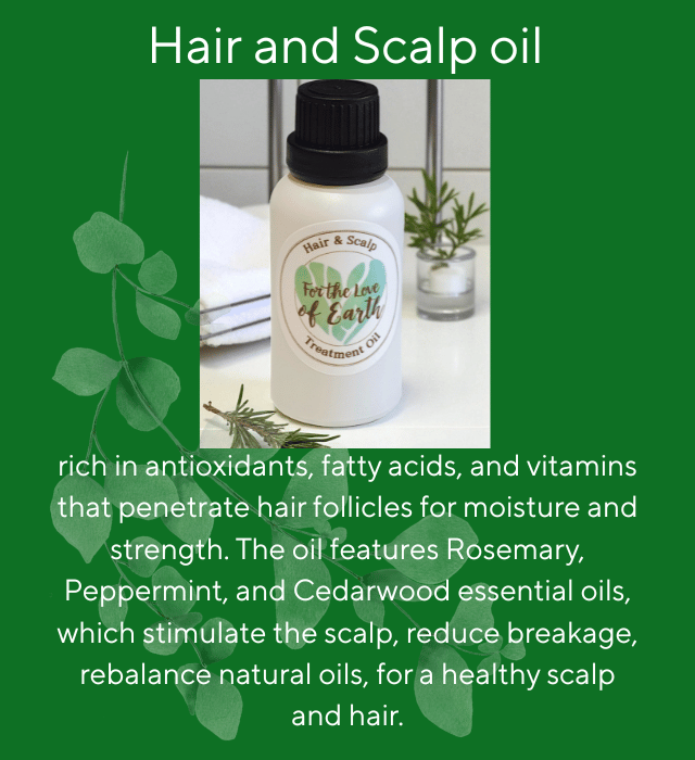natural hair and scalp treatment oil