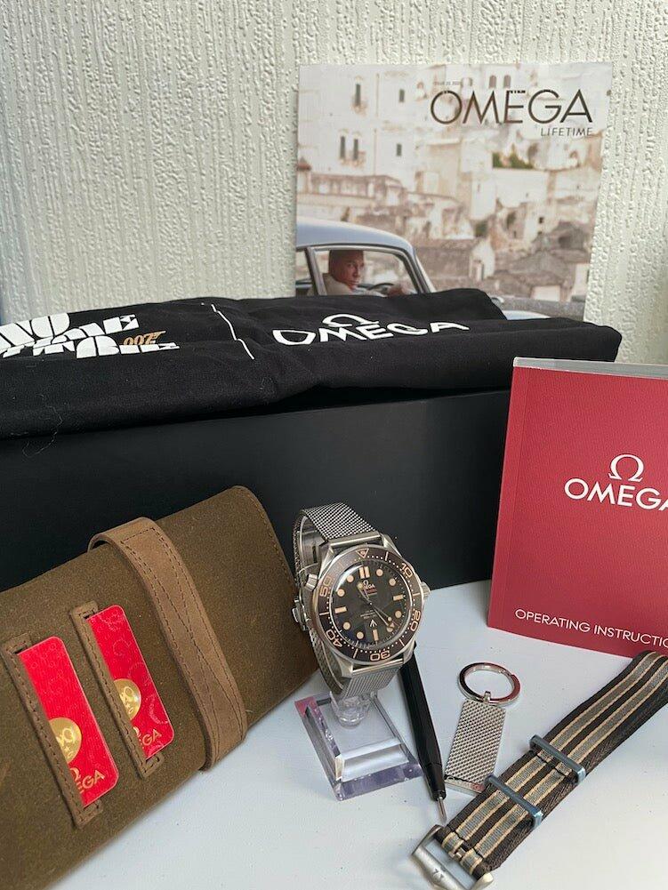 Omega 'No Time to Die' Seamaster - The Classic Watch Buyers Club Ltd
