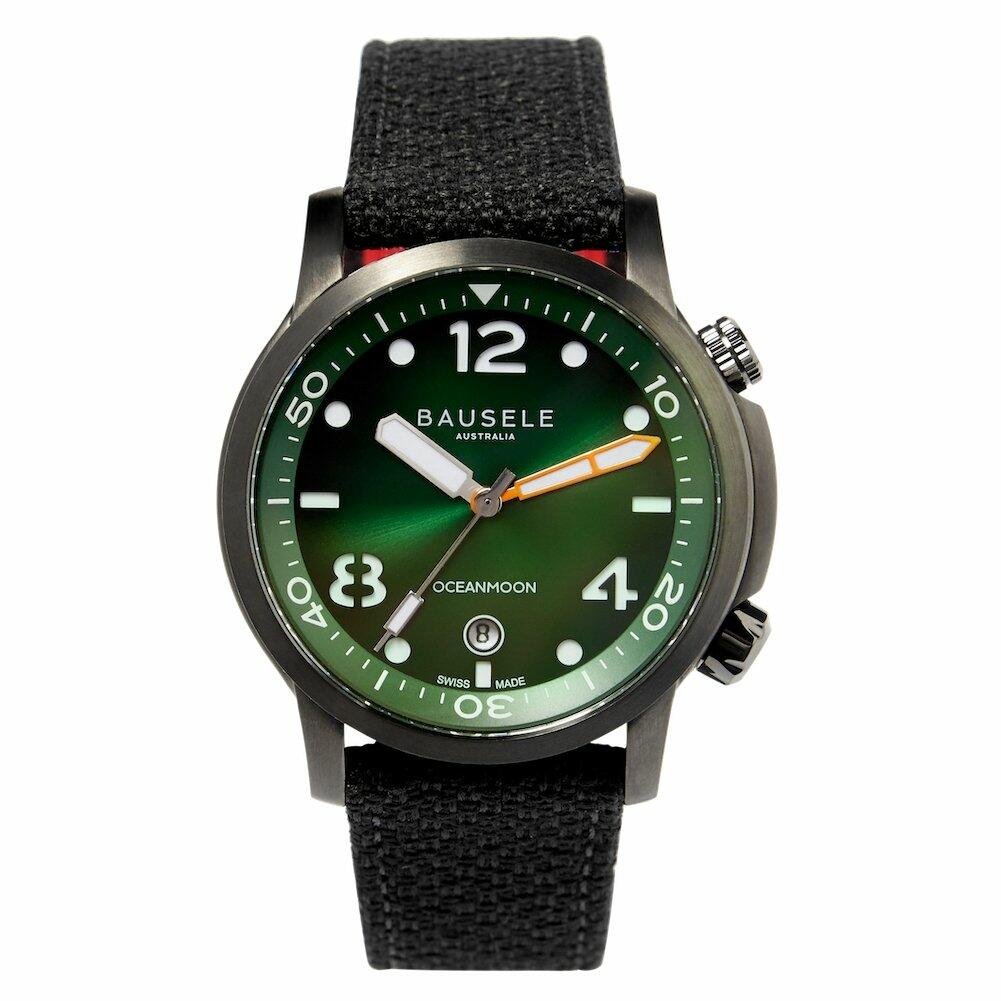 Bausele OceanMoon Green - The Classic Watch Buyers Club Ltd