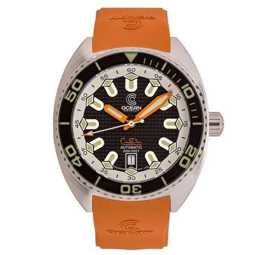 Ocean Crawler Core Diver with Black Tapisseire Dial - The Classic Watch Buyers Club Ltd