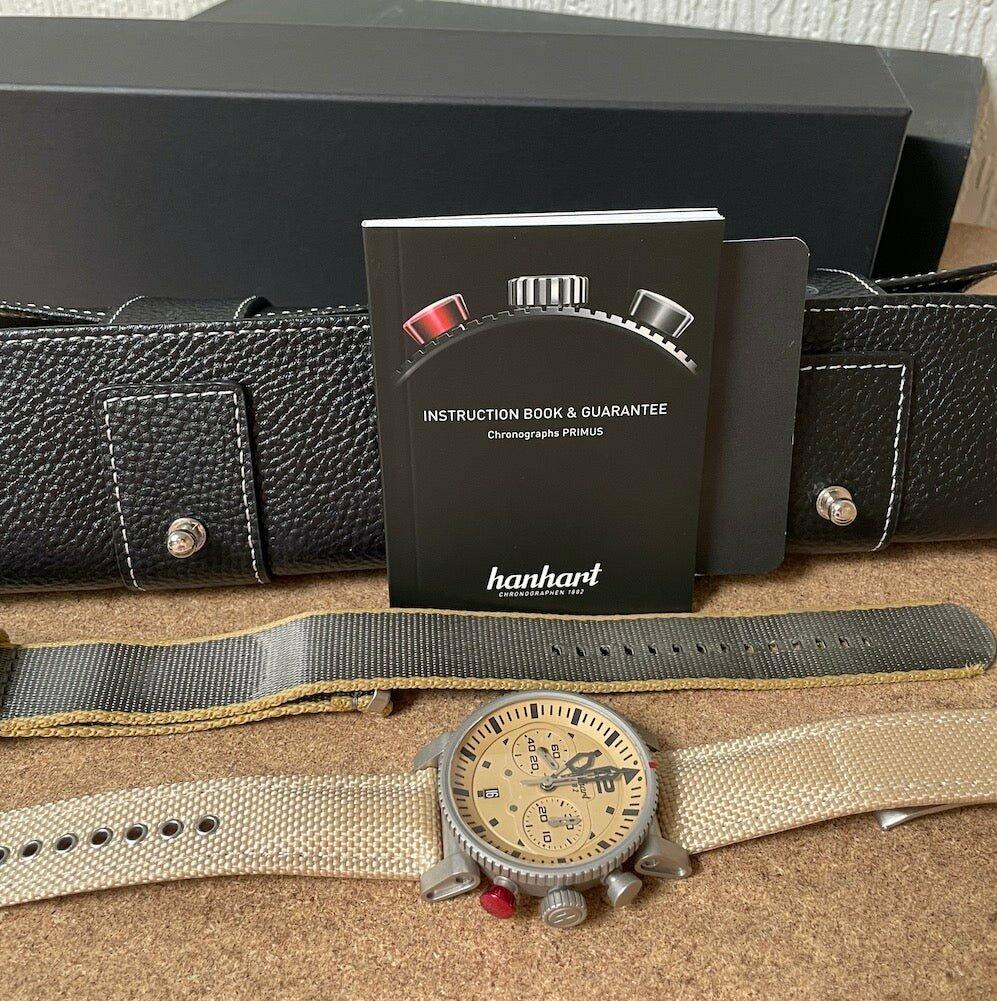 Hanhart Primus Desert Pilot 740 - The Classic Watch Buyers Club Ltd