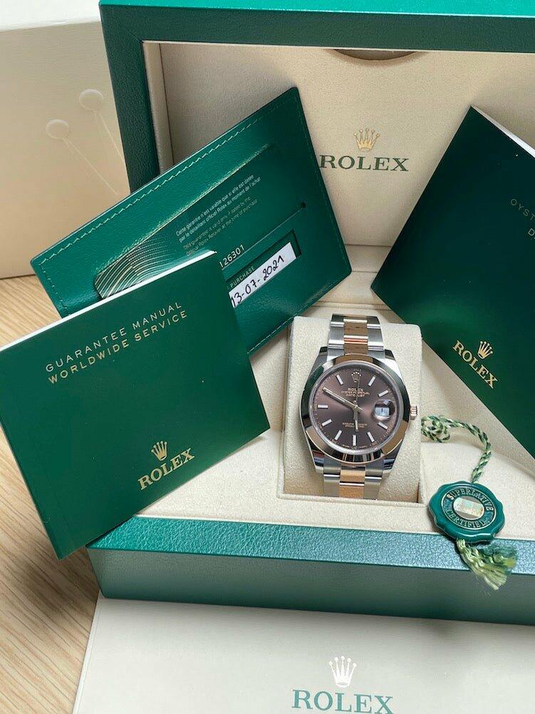 Rolex Datejust 41 Ref 126301 - The Classic Watch Buyers Club Ltd