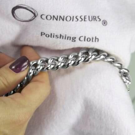 Connoisseurs Jewellery Cleaner Silver Jewel Polishing Cloth - The Classic Watch Buyers Club Ltd