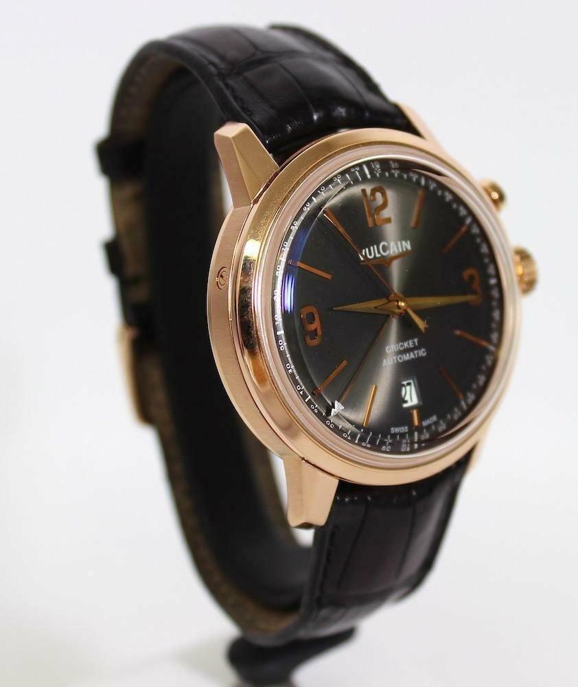 Vulcain Cricket Alarm Solid 18k Rose Gold - The Classic Watch Buyers Club Ltd