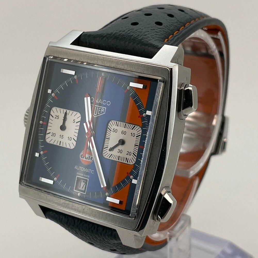 Tag Heuer Monaco Gulf Special Edition - CAW211R.FC6401 - The Classic Watch Buyers Club Ltd