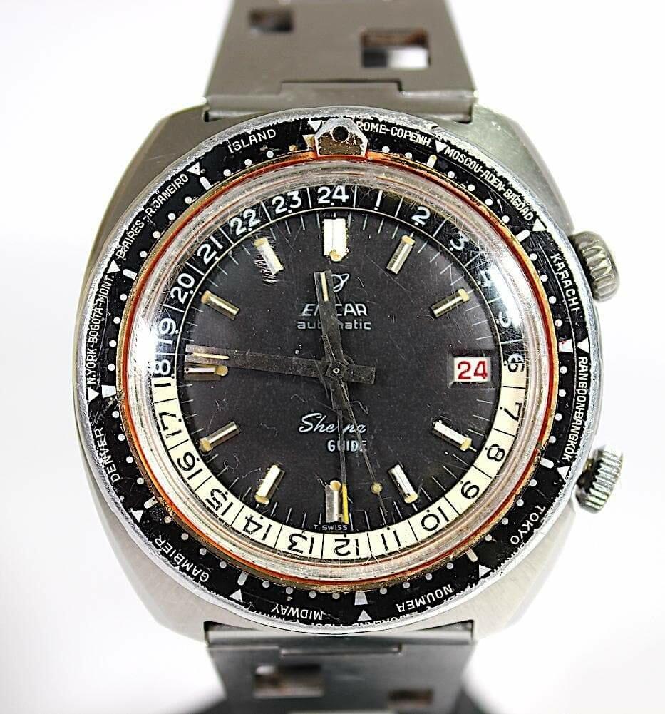 Enicar sherpa hot sale world time