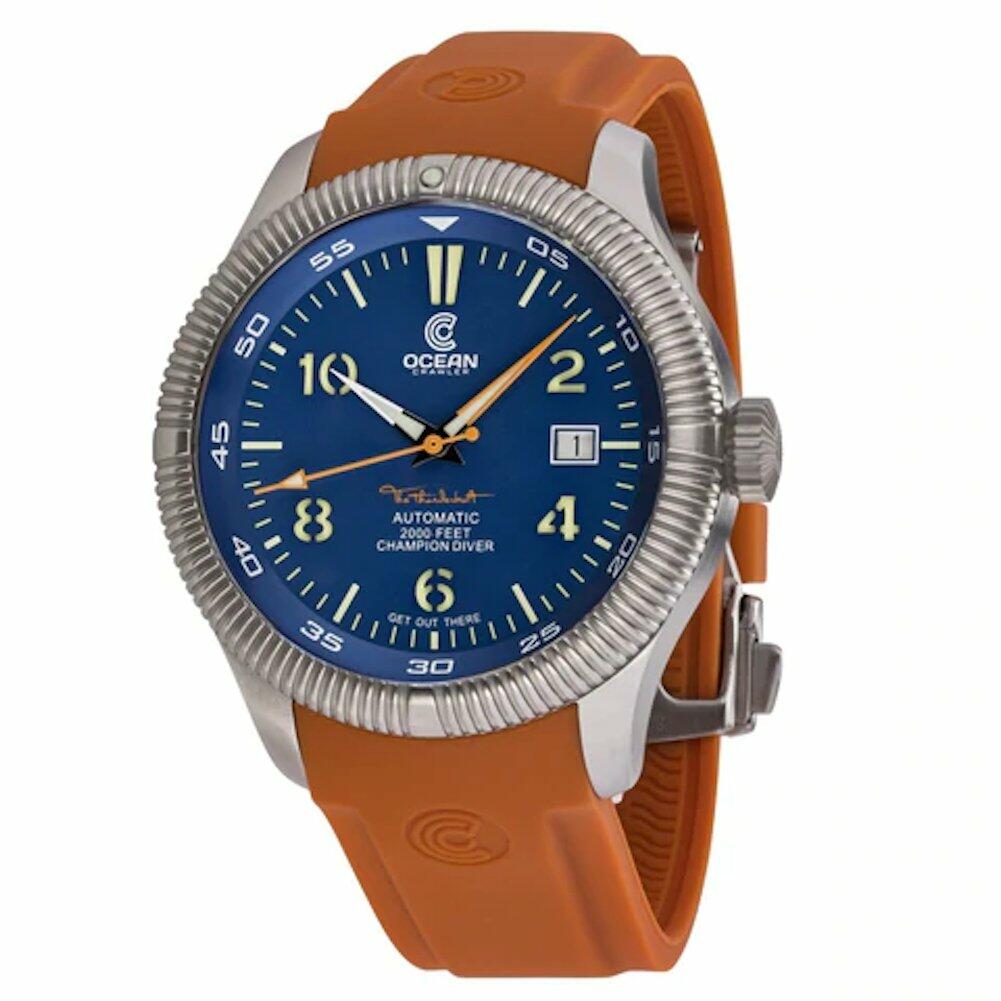 Ocean Crawler Champion Diver Blue - The Classic Watch Buyers Club Ltd