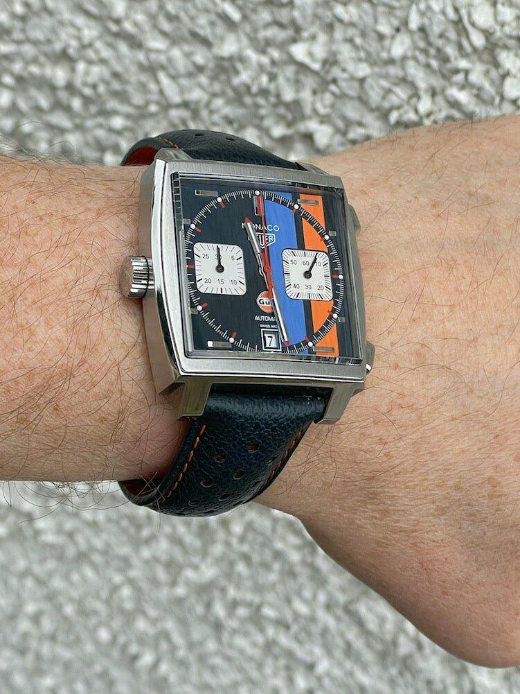 Tag Heuer Monaco Gulf Special Edition - CAW211R.FC6401 - The Classic Watch Buyers Club Ltd