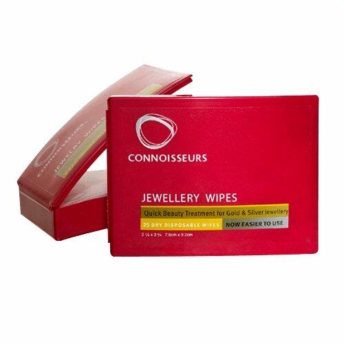 Connoisseurs Jewellery Wipes Silver Gold Cleaner - The Classic Watch Buyers Club Ltd