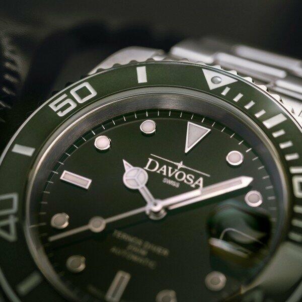 Davosa Ternos Ceramic Green - The Classic Watch Buyers Club Ltd