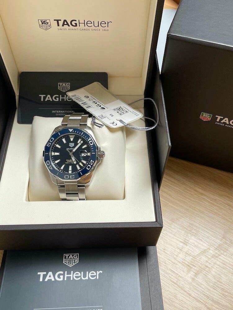 Tag Aquaracer 300m Blue - The Classic Watch Buyers Club Ltd