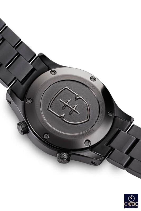 Elliot Brown Canford Gunmetal PVD Black Dial - The Classic Watch Buyers Club Ltd