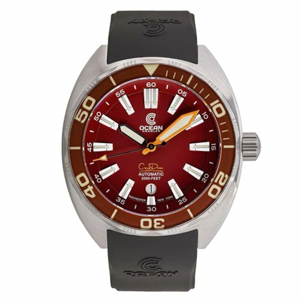 Ocean Crawler Core Diver Red - The Classic Watch Buyers Club Ltd