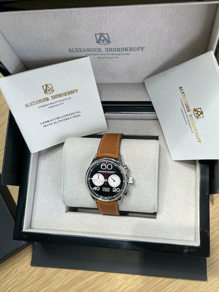 Alexander Shorokhoff Avantgarde Chronograph - The Classic Watch Buyers Club Ltd