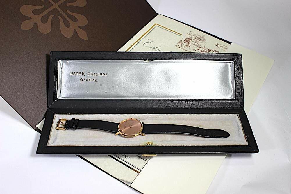 Patek Philippe Calatrava Ref 3512 Year 1966 - The Classic Watch Buyers Club Ltd