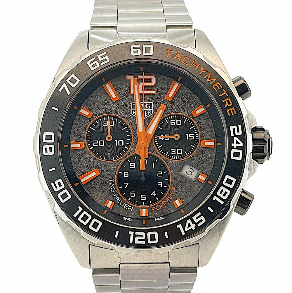 Tag Heuer F1 Chronograph Orange Details - The Classic Watch Buyers Club Ltd