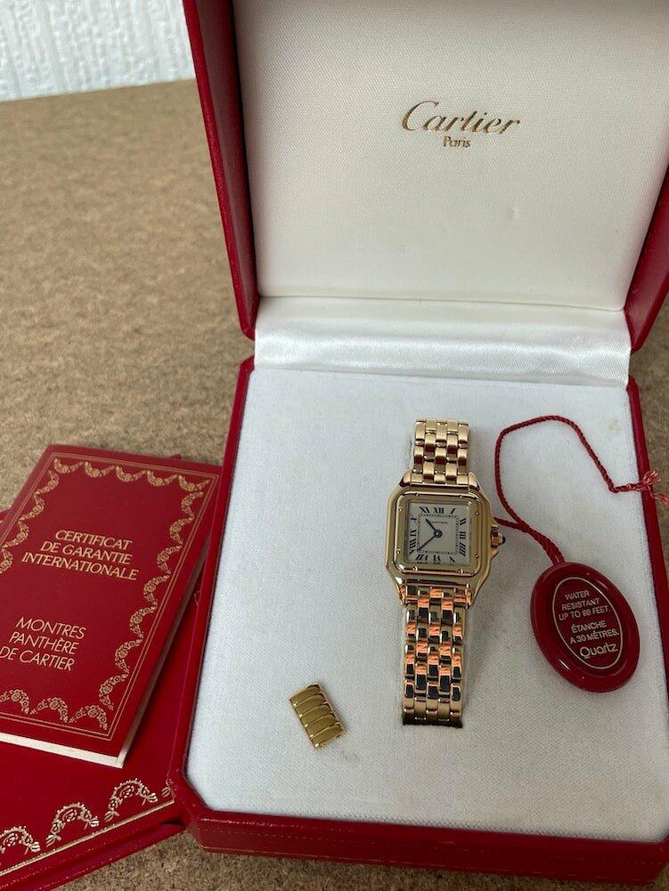 Cartier Panthere De Cartier 18k Gold from 1982 - The Classic Watch Buyers Club Ltd