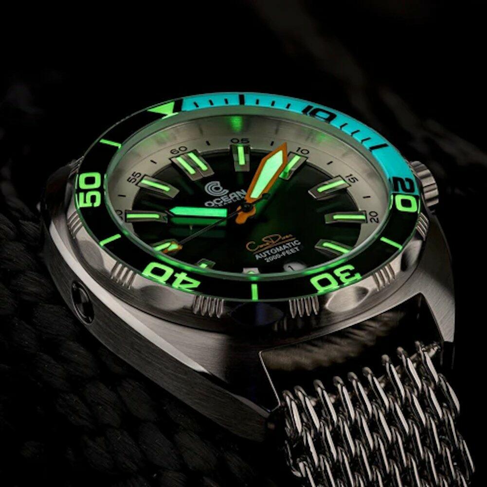 Ocean Crawler Core Diver Black & White - The Classic Watch Buyers Club Ltd