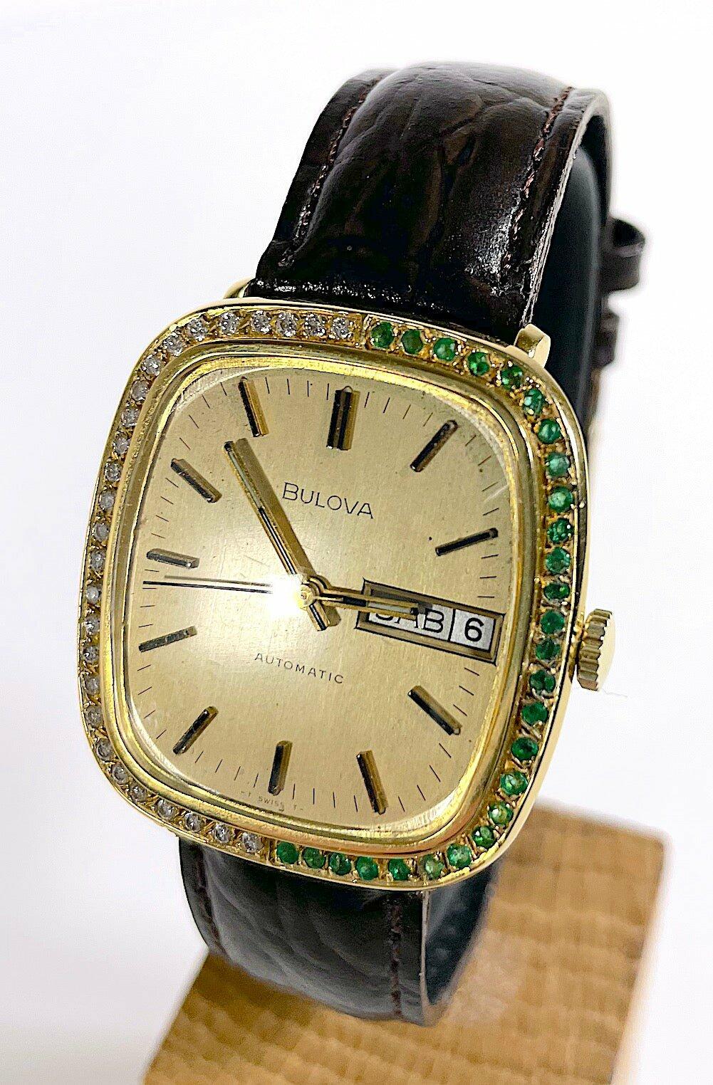 Bulova automatic square watch hotsell