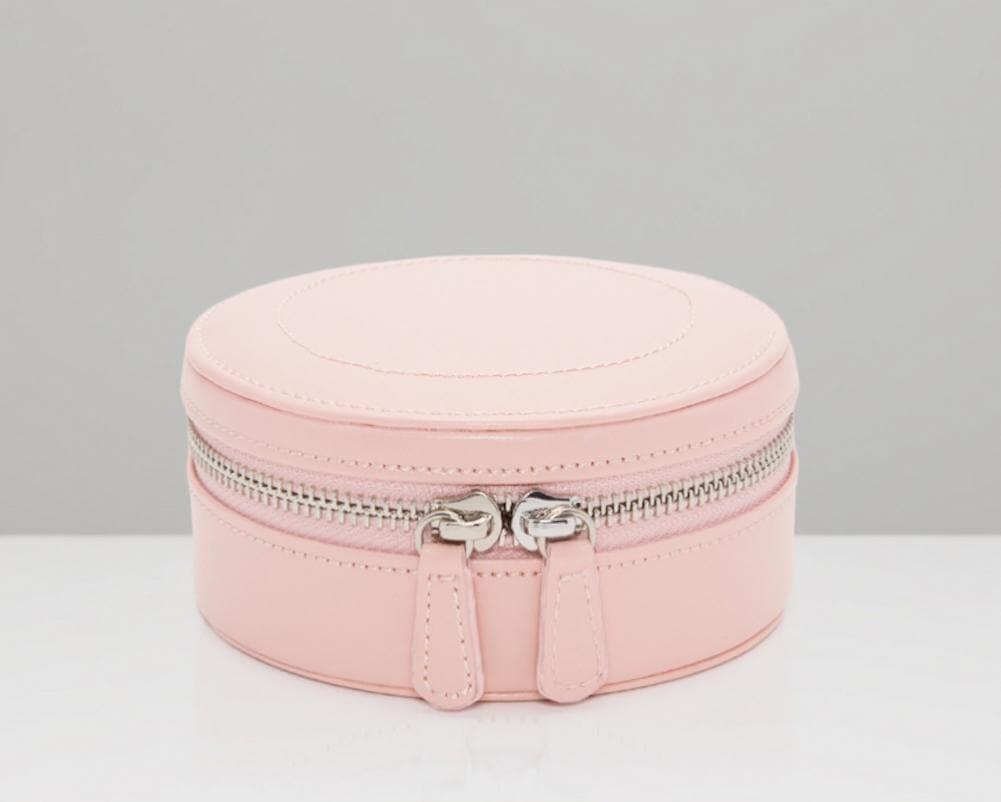 Wolf Sofia Mini Zip Case in Rose Quartz - The Classic Watch Buyers Club Ltd